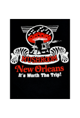 Mushroom Classic Logo Soft Style T-Shirt Black