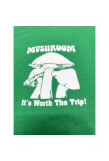 Mushroom Classic Logo Soft Style T-Shirt Irish Green