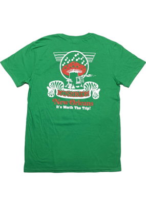 Mushroom Classic Logo Soft Style T-Shirt Irish Green