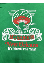 Mushroom Classic Logo Soft Style T-Shirt Irish Green