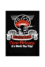 Mushroom Classic Logo Pullover Hoodie Black