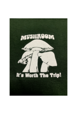Mushroom Classic Logo Ultra Cotton T-Shirt Forest Green