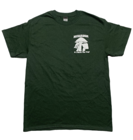 Mushroom Classic Logo Ultra Cotton T-Shirt Forest Green