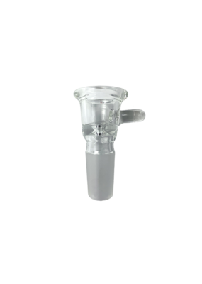 Franticus Clear Glass On Glass Water Pipe Bowl