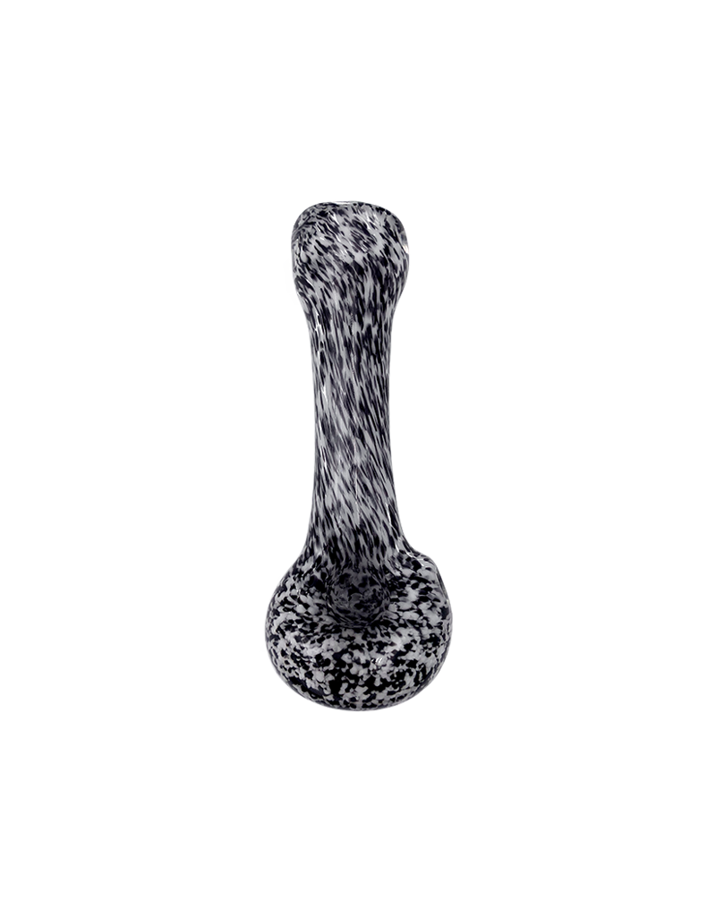 4.5" Franticus Two Tone Frit Hand Pipe With Flared Mouthpiece