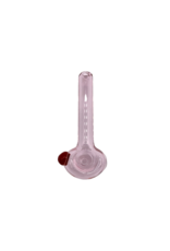 3.25" Import Slayer Pink Hand Pipe With Color Accent