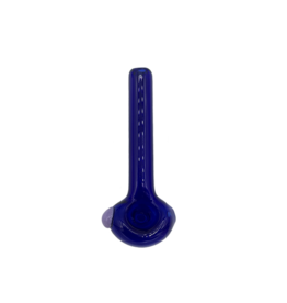 3.25" Import Killer Blue Hand Pipe With Color Accent