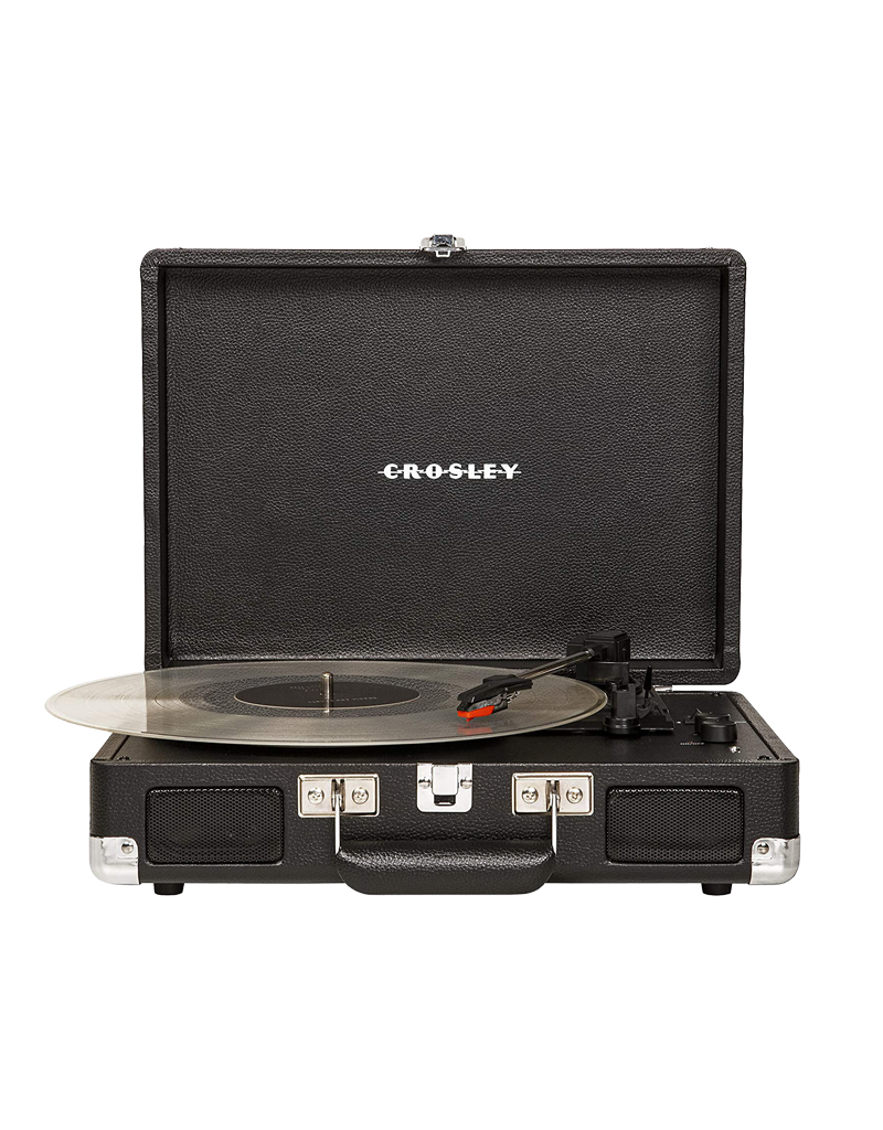 Crosley Cruiser Deluxe Turntable With Bluetooth - Black Vinyl