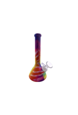 7" Tie Dye Silicone Water Pipe