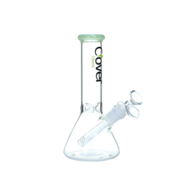 8" Clover Glass Beaker Water Pipe