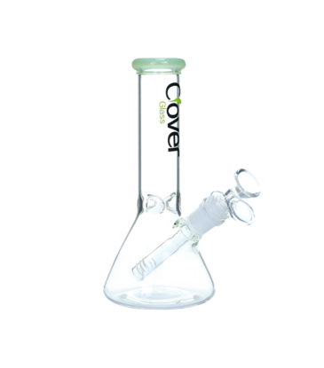 Clover 8" Clover Glass Beaker Water Pipe