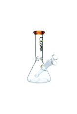 8" Clover Glass Beaker Water Pipe