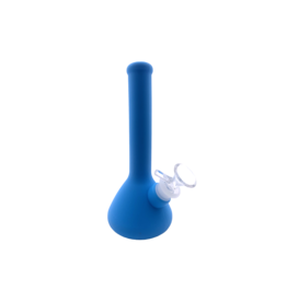 7" Single Color Silicone  Beaker Water Pipe