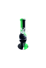 8" Silicone Mr. Skull Water Pipe