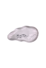 Porcelain Saucer - Cat Prints