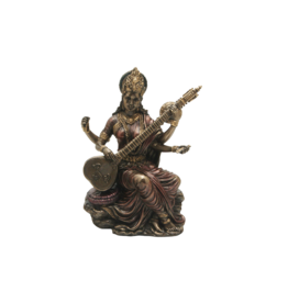 Saraswati Statue 2.8"H