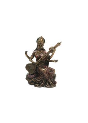 Saraswati Statue 2.8"H