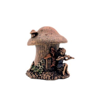 Fairy Mushroom House Trinket Box