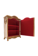 Art Nouveau - Fancy Cabinet Style Jewelry Box 8"H