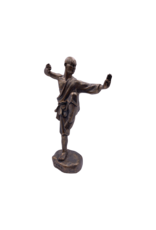 Shaolin Monk - Kung Fu Pose Statue 11.5"H