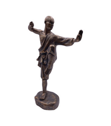 Shaolin Monk - Kung Fu Pose Statue 11.5"H