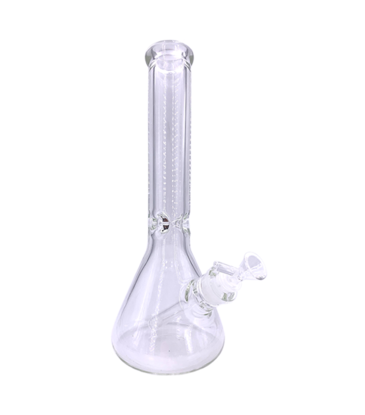 14" Clear Beaker Water Pipe 9mm Thick
