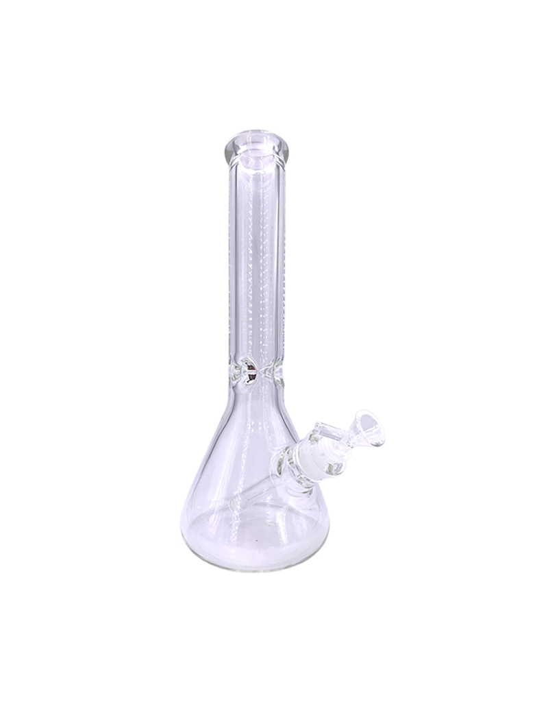 14" Clear Beaker Water Pipe 9mm Thick