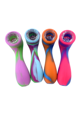 Tie-Dye Rainbow – Silicone Nectar Collector Kit