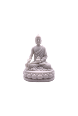 Medicine Buddha Statue Marble Finish 6"H