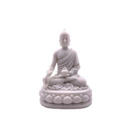 Medicine Buddha Statue Marble Finish 6"H