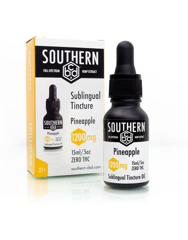 Southern CBD Tincture Pineapple