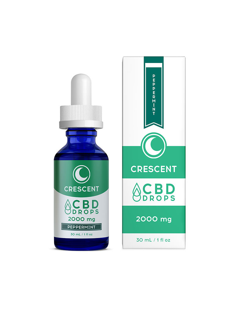 Crescent Canna CBD Tincture Peppermint