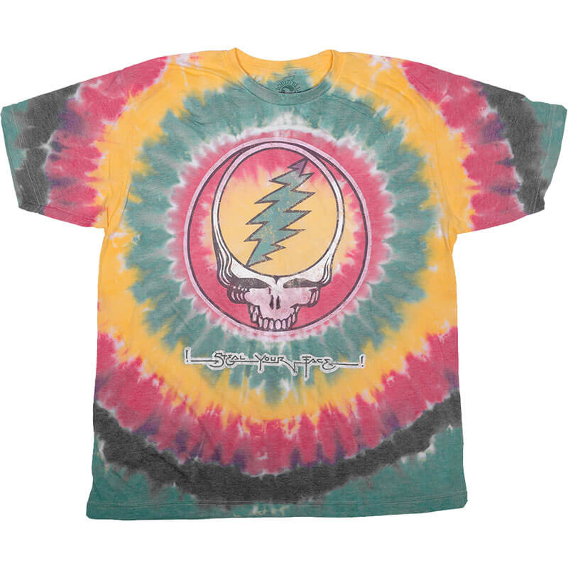 Grateful Dead - Terrapin Station Tie Dye T-Shirt - Mushroom New Orleans