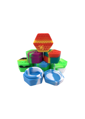 26mL Honeycomb Hexagon Silicone Container