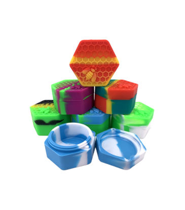 26mL Honeycomb Hexagon Silicone Container