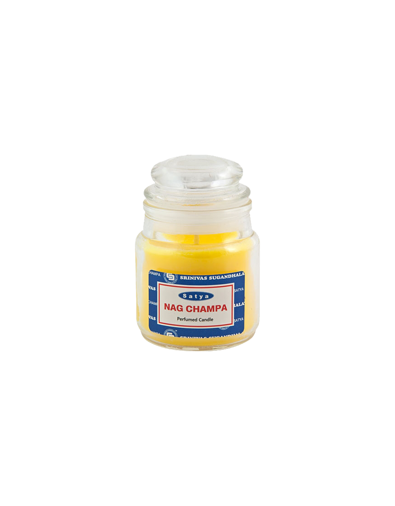Satya Nag Champa Jar Candle 3oz.