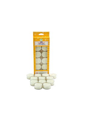 Satya Sandalwood Tea Light Candles 12 Pack