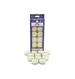 Satya Lavender Tea Light Candles 12 Pack