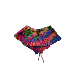 Tie Dye Samba Skirt Pink Rainbow