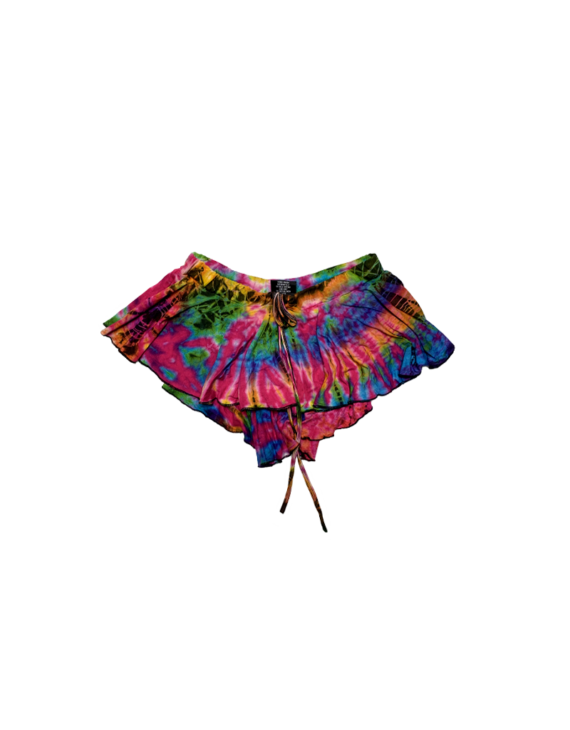 Tie Dye Samba Skirt Pink Rainbow