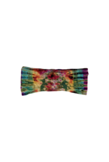 Tie Dye Lyrca Tube Top Rainbow Swamp