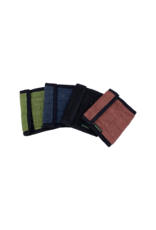 Velcro Tri-Fold Hemp Wallet