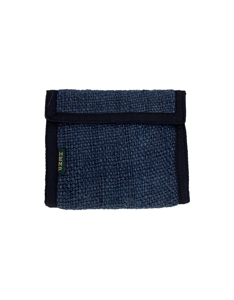 Velcro Tri-Fold Hemp Wallet