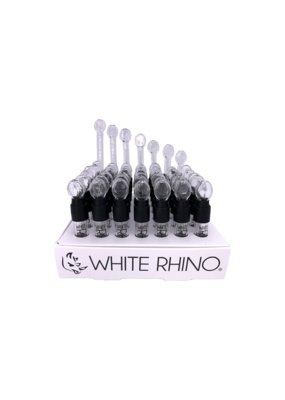 White Rhino Glass Blunt Slider