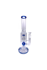 14" Double Chamber Matrix & Donut Barrel Perc Water Pipe