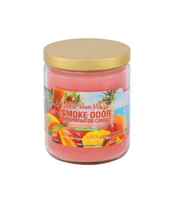 Smoke Odor Smoke Odor Maui Wowie and Mango Candle