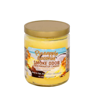 Smoke Odor Smoke Odor Pineapple Coconut Candle