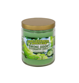 Smoke Odor Cool Cucumber and Honey Dew Candle