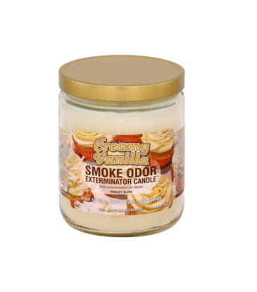 Smoke Odor Smoke Odor Creamy Vanilla Candle