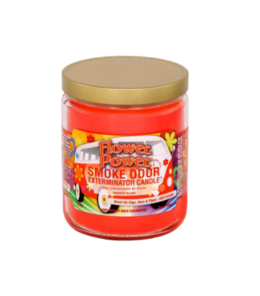 Smoke Odor Smoke Odor Flower Power Candle